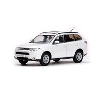 XIYUEYING 1:43 Adapté pour Mitsubishi Outlander Voiture Blanc Alliage Moulé sous Pression Modèle Véhicule Collection Affichage