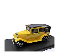 XIYUEYING 1:43 Fit for Ford Hand-Run Classic Car Résine Moulé sous Pression Modèle Véhicule Adulte Collection Affichage Cadeau(Yellow)