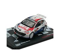 XIYUEYING 1 43 pour Peugeot 207 S2000 WRC 2011 Rallye Voiture Alliage Moulé sous Pression Fini Modèle De Miniature