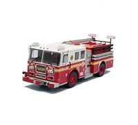 XIYUEYING 1:43 pour Pumper Seagrave Camion De Pompier Américain Haute Pression Camion À Eau Pompe en Alliage Moulé sous Pression Modèle De Voiture Miniature