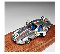 XIYUEYING 1 64 pour Ferrari 250GTO Argent Modèle Voiture Alliage Entièrement Ouvert Ornements Affichage Collection Cadeaux Adultes(B)