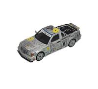 XIYUEYING 1:64 pour Mercedes-Benz 190E Version Pick-up Modifiée Peinture Alliage Modèle De Voiture en Métal Mini Voiture