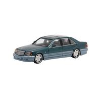 XIYUEYING 1:64 pour Mercedes W140 S600 Modèle De Voiture D'arme De Rue en Métal Ornements De Véhicule Statique Souvenirs
