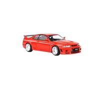 XIYUEYING 1:64 pour Nissan Ares GTR Nismo400R Voiture De Course en Alliage Modèle De Voiture Coupé Décoration Collection Et Affichage(Rouge)