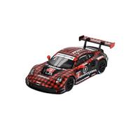XIYUEYING 1:64 pour Porsche 911 GT3 R #9 Modèle De Voiture Alliage Ornements en Métal Ornements D'intérieur De Voiture Décorations