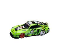 XIYUEYING 1:64 pour Porsche RWB993 Modèle De Voiture en Alliage De Queue De Canard Modifié Cadeau De Bas De Noël De Vacances