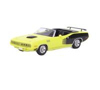 XIYUEYING 1:87 pour Plymouth HEMI Cuda 1971 Muscle Car Classique Résine Modèle De Voiture Adulte Garçon Jouets Souvenirs Collection