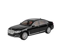 XIYUEYING Décorations De Bureau pour Ordinateur BMW 760Li en Alliage Métallique Moulé sous Pression Modèle De Voiture, Décorations De Salon 1:24(White)
