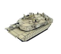 XIYUEYING Maquette Modèle De Char De Combat Principal Américain M1A2 Tusk I, Échelle 1/72, Décoration De Simulation Véhicule blindé de Combat