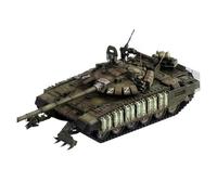 XIYUEYING Maquette Modèle De Char De Guerre Russe T-72B3M À L'échelle 1/72 avec Verrière, Objet De Collection Véhicule blindé de Combat
