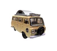 XIYUEYING Modèle De Voiture Alliage Moulé sous Pression Ornements Décorations Scène De Camping-Car Collection 1:64 pour Ford 1965