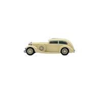 XIYUEYING Modèle De Voiture Classique en Alliage pour Jaguar SS1 1:43 Ornements Nostalgiques À Collectionner Jouet De Loisir pour Fans(Beige)
