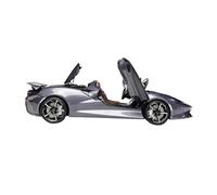 XIYUEYING Modèle De Voiture en Alliage 1 18 pour McLaren ELVA Voiture De Sport Ornement Statique Collection De Cadeaux De Vacances(Gray)