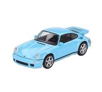 XIYUEYING Modèle De Voiture en Alliage Moulé sous Pression 1 64 pour Porsche RUF CTR Édition Anniversaire 2017 Ornement Nostalgique À Collectionner