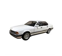 XIYUEYING Modèle De Voiture en Alliage pour BMW 730IE 1986 1:18 Collection Modèles De Voiture Ornement Nostalgique Jouet Cadeau(White)