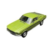 XIYUEYING Modèle De Voiture en Alliage pour Ford Mustang Fastback GT 1968, Affichage Statique Vert, Collection, Cadeaux De Vacances, 1:12