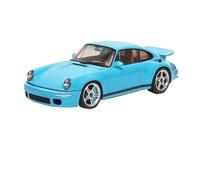 XIYUEYING Modèle De Voiture Réaliste 1:18 pour RUF SCR 2018 Porsche AR Cadeaux d'anniversaire Statiques De Vacances À Collectionner pour Amis(Baby Blue)
