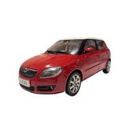 XIYUEYING Modèle Voiture Alliage 1:18 pour Skoda Fabia 2008 Collection Modèles Voiture Affichage Souvenir Ornements Véhicule Jouet