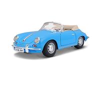 XIYUEYING pour 1961 Porsche 356B Cabriolet Classique Alliage Moulé sous Pression Modèle Collection 1 18(Taglia Unica)
