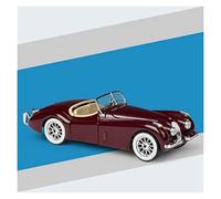 XIYUEYING pour Jaguar 1951 XK120 Roadster Cabriolet Simulation De Voiture Classique Modèle De Voiture en Alliage 1 24(Taglia Unica)