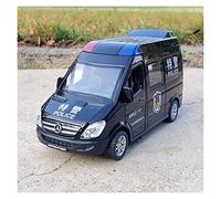 XIYUEYING pour Mercedes-Benz Sprinter Voiture Anti-épidémique Ambulance Alliage Spécial Voiture De Police Modèle 1/32(2)