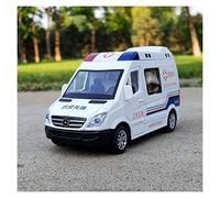 XIYUEYING pour Mercedes-Benz Sprinter Voiture Anti-épidémique Ambulance Alliage Spécial Voiture De Police Modèle 1/32(Taglia Unica)