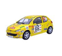XIYUEYING pour P ~ geot 206 XS #66 S.Ogier JI Rallye Terre de Provence 2006 RAM698 Diecast Models Car Collection Auto 1 43