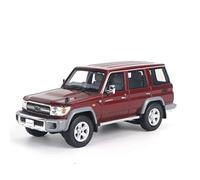 XIYUEYING pour Toyota Land Cruiser 76 30e Anniversaire Édition Résine Modèle De Voiture Ornement 1 43(3)