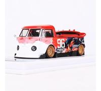 XIYUEYING véhicules à Moteur 1:64 RWB T1 Pickup Simulation Moulage sous Pression Modèle De Voiture en Alliage Artisanat Décoration Collection Jouet aurace(Red)