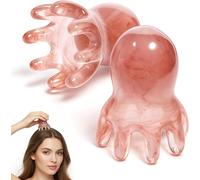 Xizhiwan Zhangtou Masseur 2 pièces, un outil de massage manuel du cuir chevelu pour détendre la tête et le corps, un masseur portable adapté pour une utilisation à la maison et au bureau