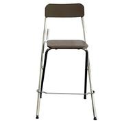 XJBTBA Table de jardinière Suspendue réglable en Aluminium pour Garde-Corps - Table Pliante Peu encombrante pour Balcon Patio (Taille : 65 cm de Hauteur)