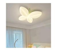 XJBWSDE Plafonnier LED pour Chambre d'enfant, Style Nordique, Romantique, Motif Papillon, idéal pour Une Chambre de Princesse ou Une Petite Fille (Vert, lumière Chaude)