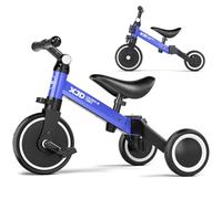 XJD 3 en 1 Vélo Draisienne Tricycle pour Enfants de 1-3 Ans Premier Vélo d'Entraînement d'Équilibre Véhicule avec Pédale Cadeau pour Filles Garçons Léger
