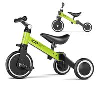 XJD 3 en 1 Vélo Draisienne Tricycle pour Enfants de 1-3 Ans Premier Vélo d'Entraînement d'Équilibre Véhicule avec Pédale Cadeau pour Filles Garçons Léger