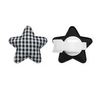 Xjdzineq 1 paire d'attaches de casque décoratives en tissu doux et doux pour un usage quotidien ou des occasions