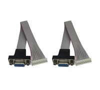 Xjdzineq Adaptateur compact 12 broches VGA vers PH2.0 pour une installation facile dans les espaces restreints avec de longs adaptateurs pour ordinateur portable