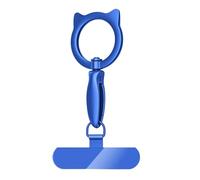 Xjdzineq Anneaux de téléphone pour sangle de support de poignée - Fermoir en alliage d'aluminium - Pièces de rechange pour coque complète - Anneaux colorés