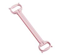 Xjdzineq Bande d'entraînement pour femme - Corde de traction réglable à quatre niveaux - Design en silicone pour exercices du dos et des épaules - Câble extensible multifonction