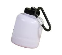 Xjdzineq Bouteilles de poudre de protéines portables avec porte-clés, entonnoir de santé, médecine, tasse à eau, fitness, sport, rangement, bouteilles de poudre de protéines portables