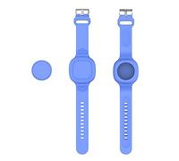 Xjdzineq Bracelet en silicone souple pour localisateur SmartTag - Anti-perte - Anti-rayures - Coque de protection - Bracelet réglable pour enfants