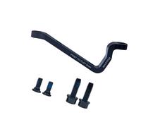 Xjdzineq Convertisseur de frein à disque : adaptateur Post to Flat Mount avec vis pour un cyclisme fluide Adaptateur d'étrier de frein