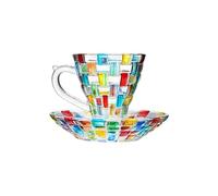 Xjdzineq Ensemble de verres à whisky modernes - Passe au lave-vaisselle - Accessoires de fonction sociale - Tasse à whisky peinte à la main