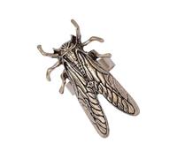 Xjdzineq Multipuprose Bague en alliage robuste en forme d'insecte en forme de cigale Accessoire confortable pour les occasions spéciales, Gold, Comme décrit, Comme décrit.