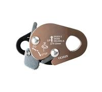 Xjdzineq Outil de préhension de corde résistant aux chutes, tendeur de corde à verrouillage automatique, clip anti-chute pour amateurs et travailleurs, outil d'exploration en plein air