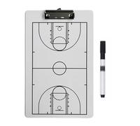 Xjdzineq Planches d'entraînement de football et de volley-ball - Portable - Pour stratégie - Effacement à sec - Stratégie portable