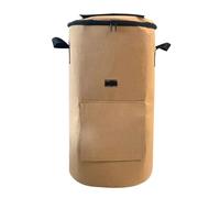 Xjdzineq Sac à compost robuste fabriqué à partir de tissu lourd avec panneaux inférieurs pour suivre la progression de l'effondrement, bac à compost respirant