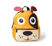 Xjdzineq Sac pour Enfant Étudiant Tigre Girafe Chèvre Chien Écureuil Dinosaure Singe Poulet Chouette Cartable Cartable Anti-éclaboussures, Petit chiot