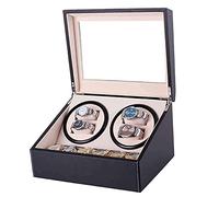 XJEIVJIC Chandelier Watch Winder Winder Box,Double Automatic Box Watches 4+ 6 Best Watch Storage Case for Sale Quiet Motor Multiple Rotation Men and Women Watch & Jewelry Large Gift Chandelier