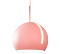 XJEIVJIC Color Spherical Minimalist Iron Art Pendant Lamp,Flush Mount Ceiling Lighting Fixtures,French Creative Chandelier,Coffee Shop Clothing Shop Restaurant Decoration Hanging Light (Natural 20cm)