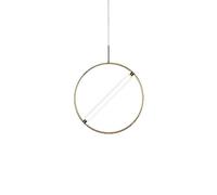 XJEIVJIC Pendant Light, Simple Nordic Hanging Lamp LED Light Source Wrought Iron Pendant Light Modern Luxury Chandeliers Ring Creativity YouLighting Fixtures Kitchen Bedroom Corridor Hotel Decoration